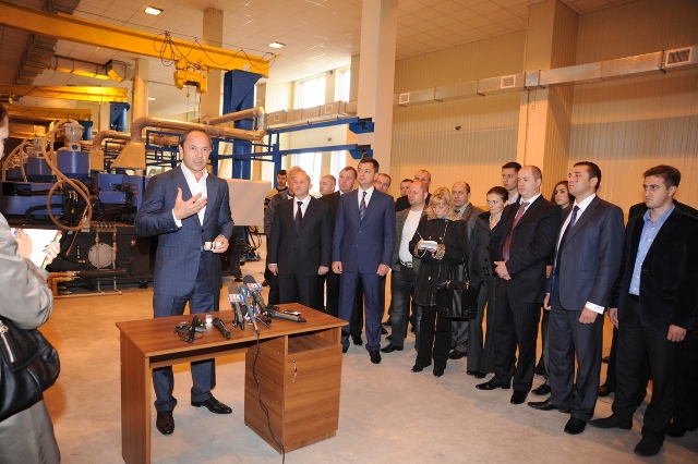 Сергей Тигипко открыл в Красном Луче филиал завода Маршал
