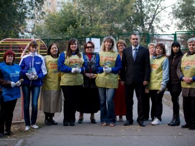 Благодаря программе Владимира Медяника на улице Коцюбинского теперь чисто