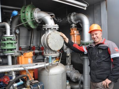 На Краснодонугле вводят в эксплуатацию установку сжигающую метан