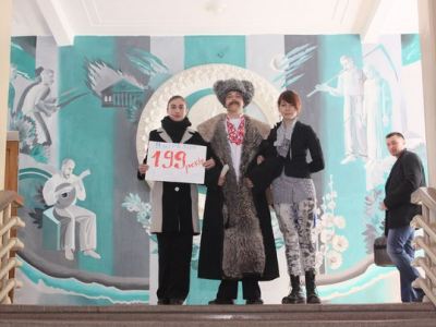 В Луганске воскресили Тараса Шевченко фото