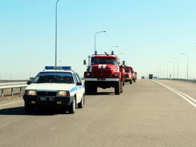 Технику луганских спасателей направили в Киев для борьбы с паводком фото