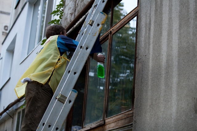 Владимир Медяник за чистый Луганск