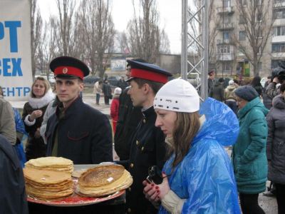 На Луганщине на Масленицу установлен национальный рекорд Украины фото видео