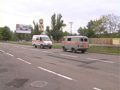 В Луганске милиционер спас жизнь летней девочки