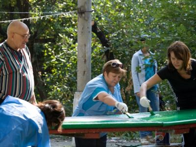 При содействии Владимира Медяника улицу Даля продолжают облагораживать