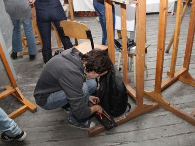 Уникальный конкурс среди молодых художников проходит в Луганске фото видео