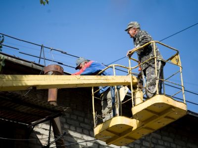 При содействии Владимира Медяника завершается ремонт дома на улице Даля