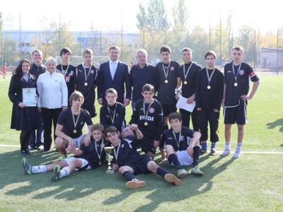 Стал известен победитель турнира по футболу на Кубок Владимира Медяника