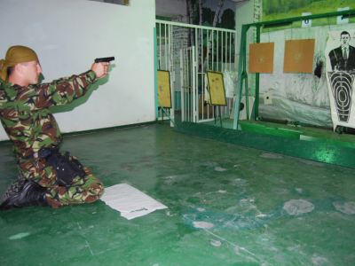 В Луганске испытывали бойцов Беркута