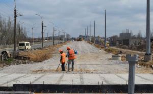 Первая очередь путепровода в Луганске завершена на 75% (фото)