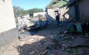 Село Макарово Луганской области после обстрела (видео 18+)