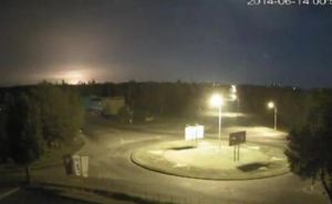 Взрыв самолета в аэропорту Луганска (видео)