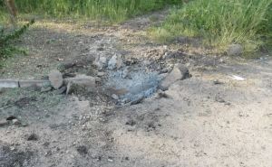 В Луганске мина упала рядом с жилой многоэтажкой  в квартале Мирный (фото)