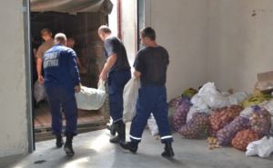 Гуманитарная помощь из трех городов Украины отправилась на Донбасс