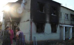 Бои в Луганской области: последствия обстрела поселка Хрящеватое (фото)