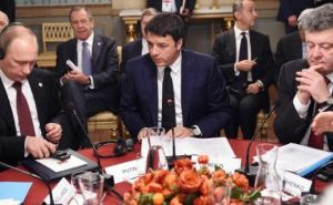 Мы сделали важный шаг в дискуссии по Украине. — Ренци о рабочем завтраке с участием Порошенко и Путина
