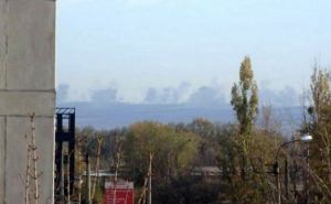 Обстрел Бахмутки в Луганской области (фото)