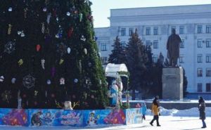 Отключение света и звуки перестрелки. — Ситуация в Луганске 13 января