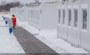 В Харькове официально открылся модульный городок для переселенцев