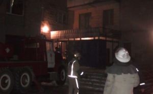 В центре Харькова горел девятиэтажный жилой дом