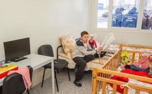 Жители модульного городка в Харькове  платят за коммунальные услуги около  100 гривен в месяц
