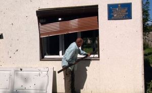 В Луганске восстанавливают интернат для людей преклонного возраста, попавший под обстрел