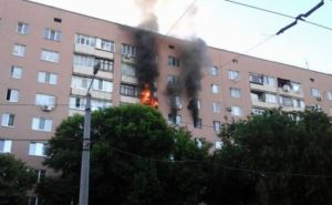 Из-за пожара в центре Харькова пришлось эвакуировать 15 человек
