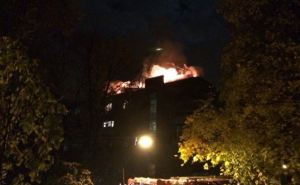В центре Харькова — большой пожар. Эвакуировали людей