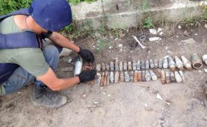 В Луганской области за сутки обнаружили 180 боеприпасов (фото)