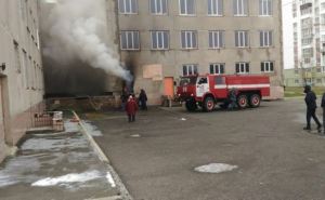В Харькове горела поликлиника