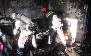 В Северодонецке произошел пожар в 9-тиэтажке (фото)