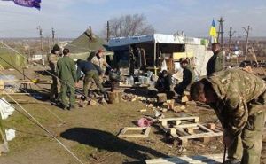 В Луганской области разобрали блокадный редут