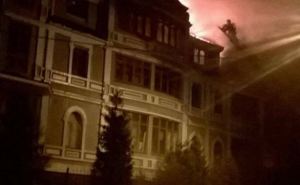 В Киеве сгорело общежитие для переселенцев из Донбасса