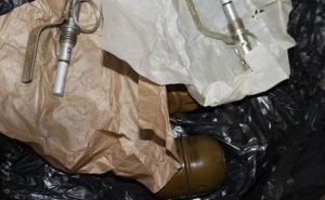 У села Дьяково нашли два мешка боеприпасов, в том числе ручные гранаты Дьяконова
