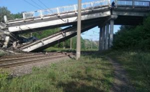 Завершен монтаж взорванного в ЛНР моста