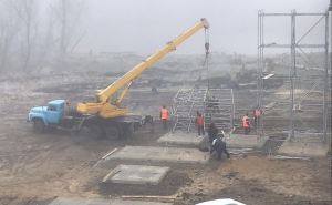 Чтобы не было беды, временный обходной мост на КПВВ «Станица Луганская» демонтировали. ФОТО