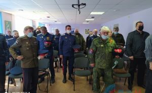 В Луганске в борьбу с коронавирусом вступили казаки Всевеликого Войска Донского