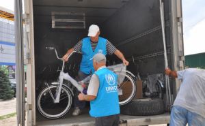 Из ООН соцработникам Свердловска прислали 30 велосипедов. ФОТО