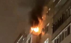 Сегодня в центре Донецка горела девятиэтажка. Есть пострадавшие
