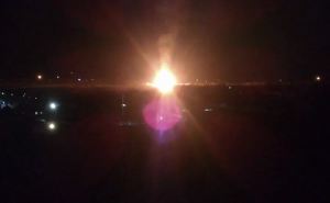 На востоке Луганска взрыв и крупный пожар на газораспределительном узле. ФОТО. Добавлено ВИДЕО