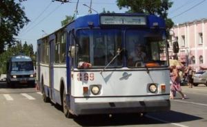 В Лисичанске в понедельник остановят движение троллейбусов