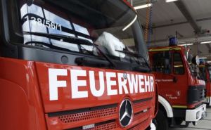 Пожарным Луганщины передали 9 австрийских спецавтомобилей