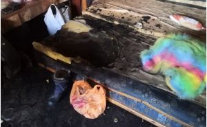 В Луганске на Стандартном Городке четыре подруги «зажигали» и сожгли двухэтажный дом