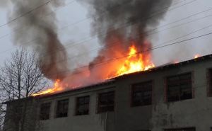 В Луганске 8 часов подряд тушили масштабный пожар. ФОТО