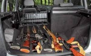 На границах Германии, полиция изъяла большое количество оружия