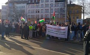 &laquo;Левое&raquo; напряжение субботнего дня в Саксонии. Пропалестинские и произраильские антифашисты вышли на улицы Лейпцига.