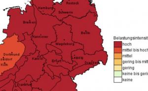 В Германии предупредили население Вся страна в Красной зоне более  млн жителей под ударом