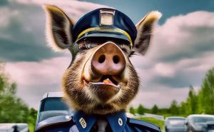 &laquo;Гражданский арест&raquo;: в Германии стадо диких кабанов задержало преступника