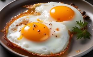 Яичницу готовлю меньше, чем за минуту, и даже посуду потом не мою: очень вкусно и просто