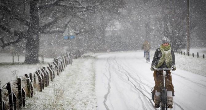 Синоптики предупреждают луганчан о сильных снегопадах